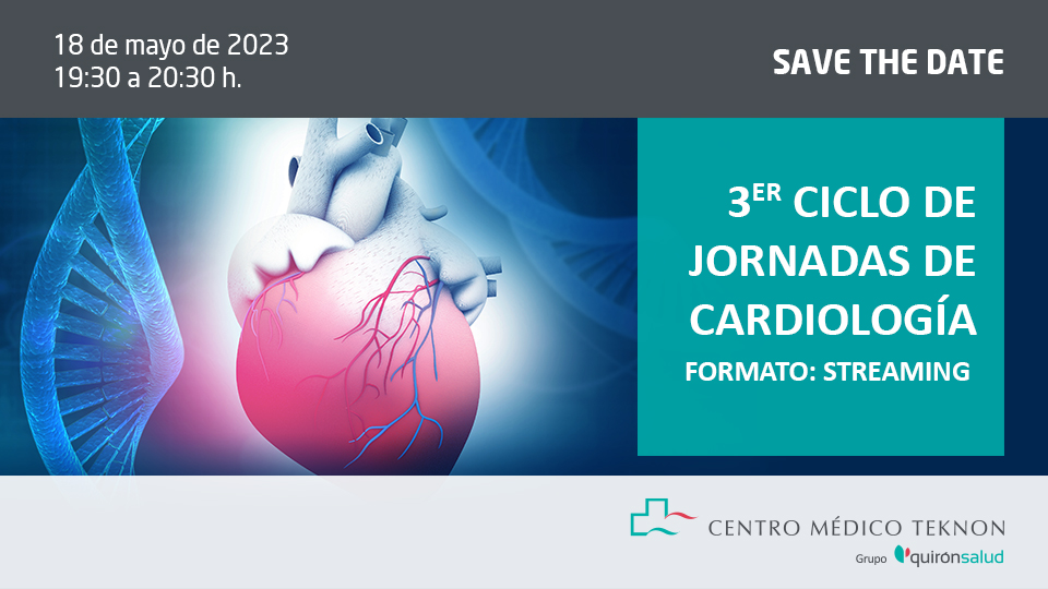 Save the date JORNADA CARDIOLOGIA TEKNON