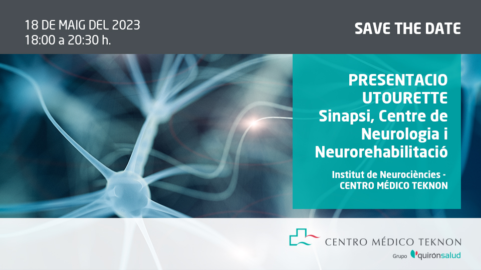 Save the date Jornada NEURO DRA BAYES TEKNON