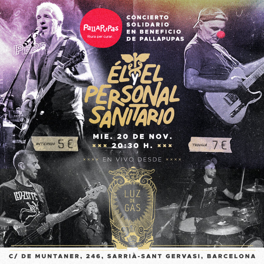 Concierto solidario el y el personal sanitario